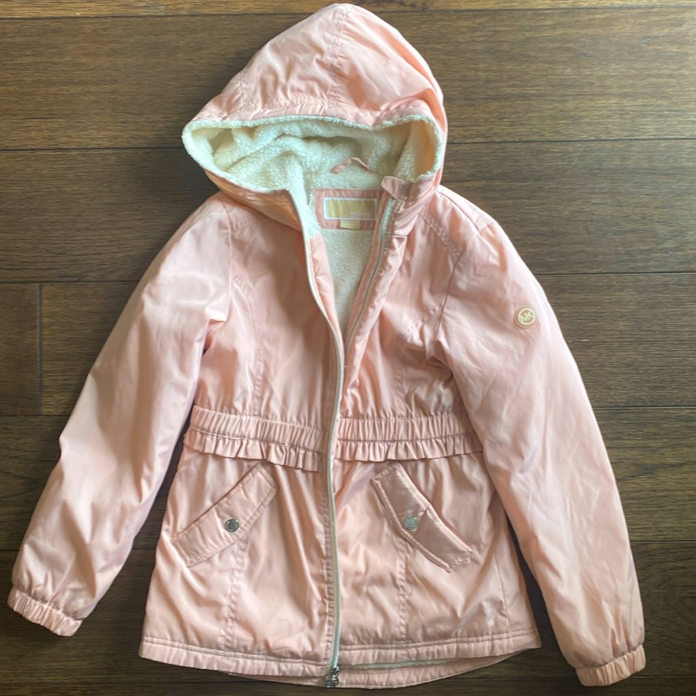 Michael Kors size 14. Pink lined jacket